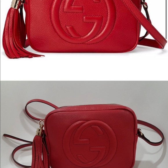 Gucci  Camera Bag Red Crossbody - Picture 2 of 13